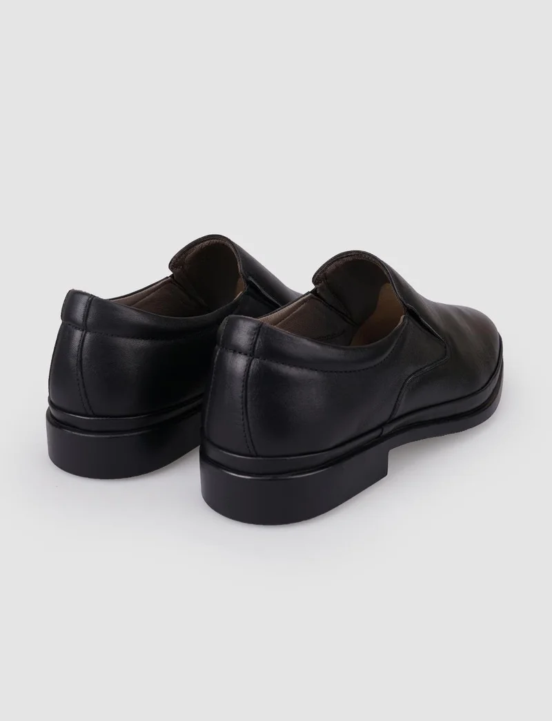 Cabani Leather Black Men's Casual Shoes