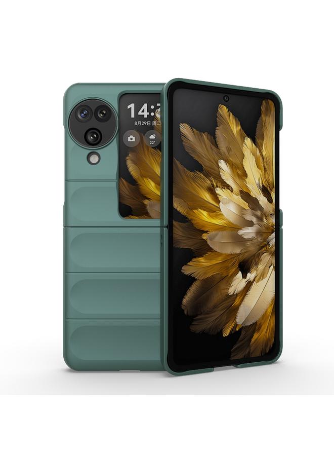 اس-توب جراب لهاتف OPPO Find N3 Flip Magic Shield Fold PC جراب هاتف مقاوم للصدمات - Image 1