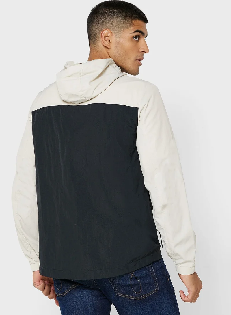CALVIN KLEIN Colorblock Hooded Jacket