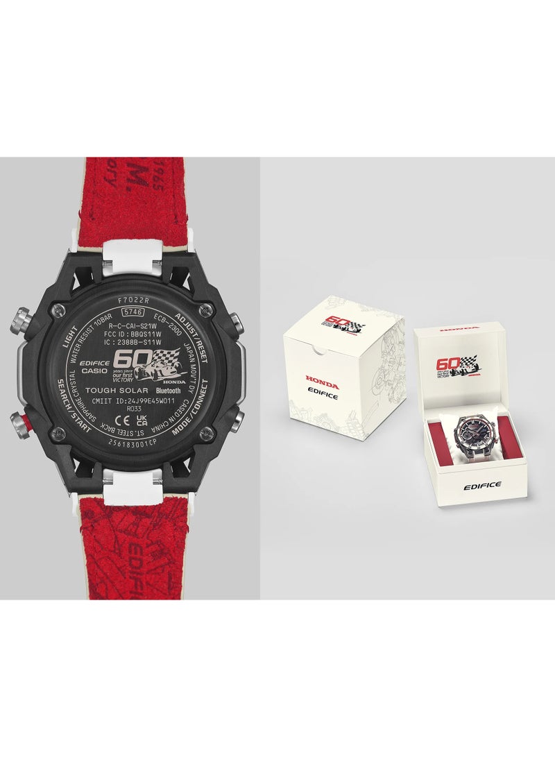 Casio ECB-2300HR-1A EDIFICE × Honda F1 60th Anniversary - Image 4