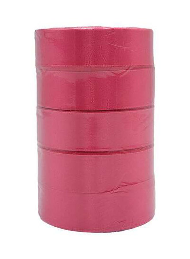 NIBEMINENT 5-Piece Decorative Satin Ribbon Set Red - Image 3