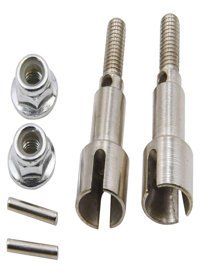 Blomiky M16107 Metal Rear Wheel Shafts Pins and M4 LockNut with 2mm Pin for Haiboxing HBX 18859A 18859E 18859 18858 16890A 16889 16890 16889A RC Truck 16890A Shaft - Image 3