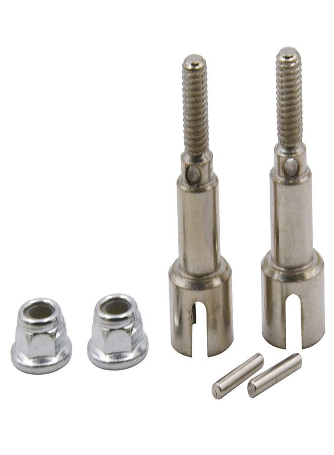 Blomiky M16107 Metal Rear Wheel Shafts Pins and M4 LockNut with 2mm Pin for Haiboxing HBX 18859A 18859E 18859 18858 16890A 16889 16890 16889A RC Truck 16890A Shaft - Image 1