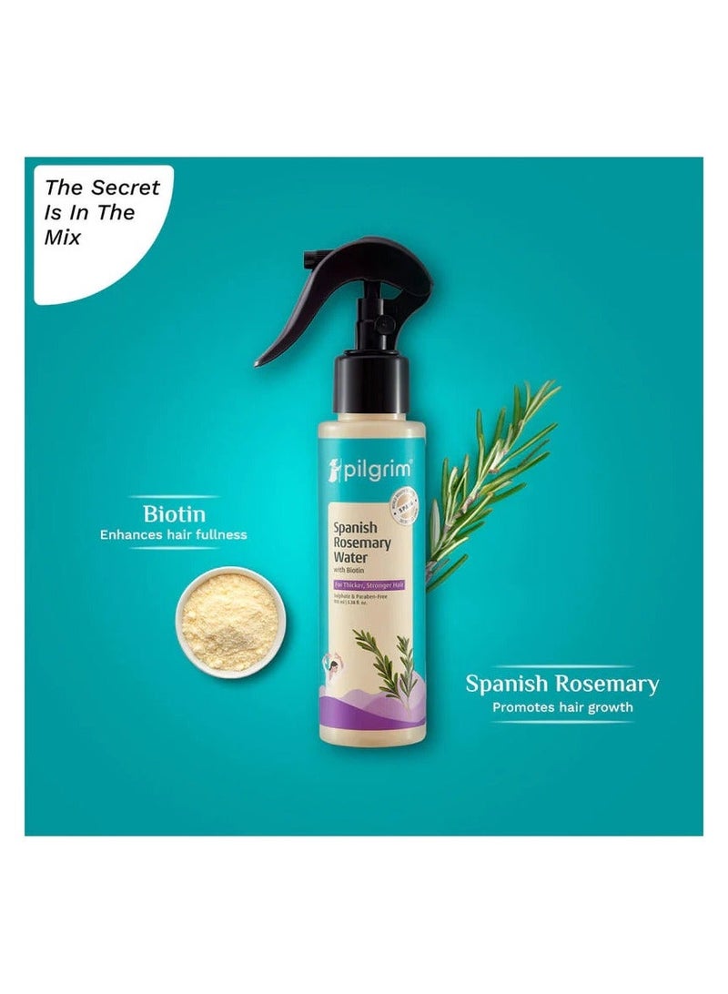 بيلجريم Pilgrim Spanish Rosemary Water With Biotin 100 ml - Image 4