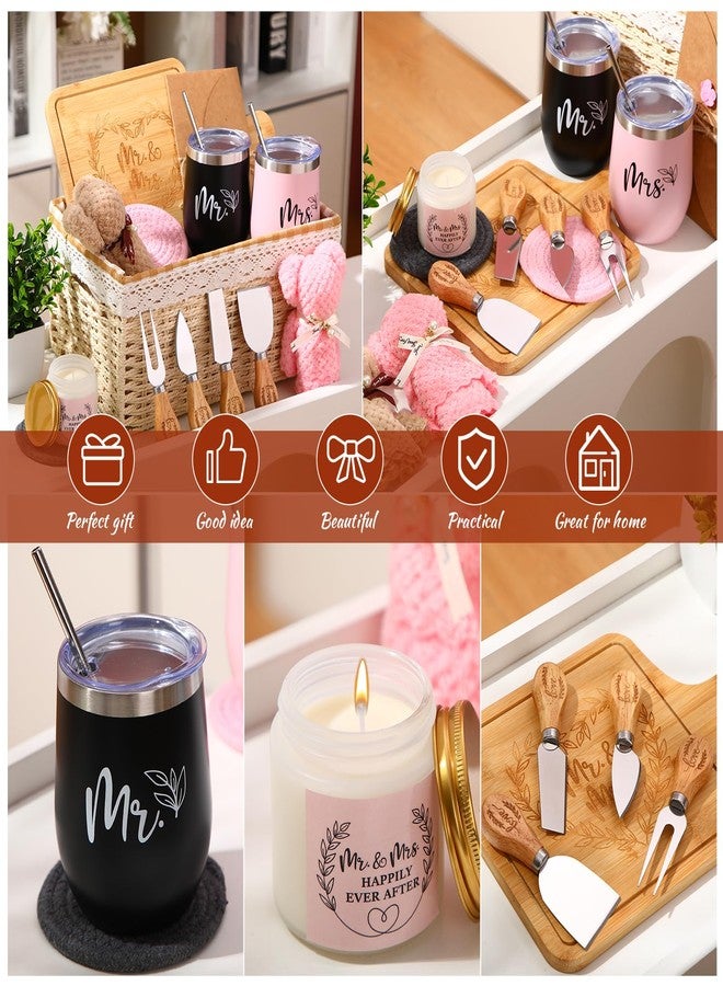RimCereal Wedding Gift Basket - 21 Pieces Gifts for Couple Mr and Mrs Housewarming Gifts for Women Men New House Apartment Closing Gift Ideas Set - Image 4