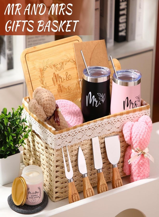 RimCereal Wedding Gift Basket - 21 Pieces Gifts for Couple Mr and Mrs Housewarming Gifts for Women Men New House Apartment Closing Gift Ideas Set - Image 3