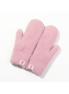 Women's Warm Plush Windproof And Cold Proof Lovely Gloves