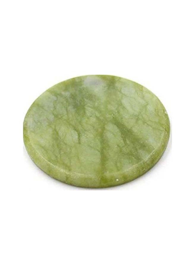 IOLITE Natural Jade Stone Lash Glue Tile Eyelash Extension Jade Stone Glue Lashes Jade Stone Adhesive Pallet Fake Eye Lash Base IGJS  - Image 2