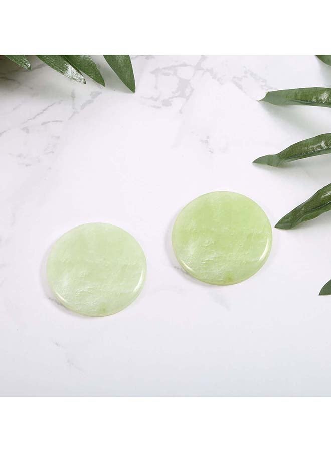 IOLITE Natural Jade Stone Lash Glue Tile Eyelash Extension Jade Stone Glue Lashes Jade Stone Adhesive Pallet Fake Eye Lash Base IGJS  - Image 3