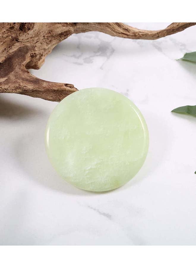IOLITE Natural Jade Stone Lash Glue Tile Eyelash Extension Jade Stone Glue Lashes Jade Stone Adhesive Pallet Fake Eye Lash Base IGJS  - Image 4