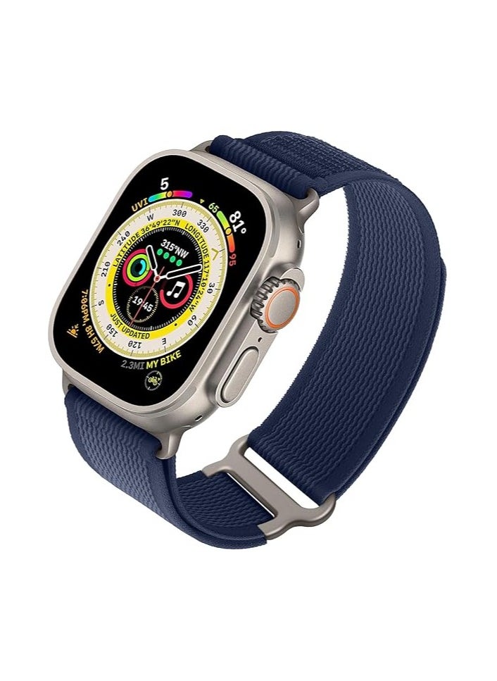 Generic - Trail Loop Strap for Apple Watch Ultra Band 49mm 45mm 44mm 42mm iWatch Ultra Band Men Women, Rugged Sport Strap Soft Nylon Wristband for iWatch Ultra 2 Bands Series 9 8 7 6 5 4 3 2 1 SE - Image 1