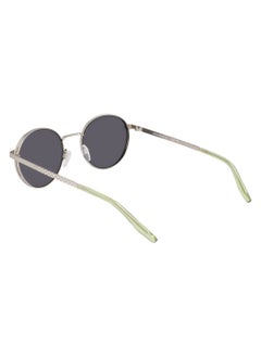 CONVERSE Women's UV Protection Round Shape Metal Sunglasses CV107S FOXING II-045-5120 - Lens Size: 51 - Satin Silver/Vitality Green  - Image 5