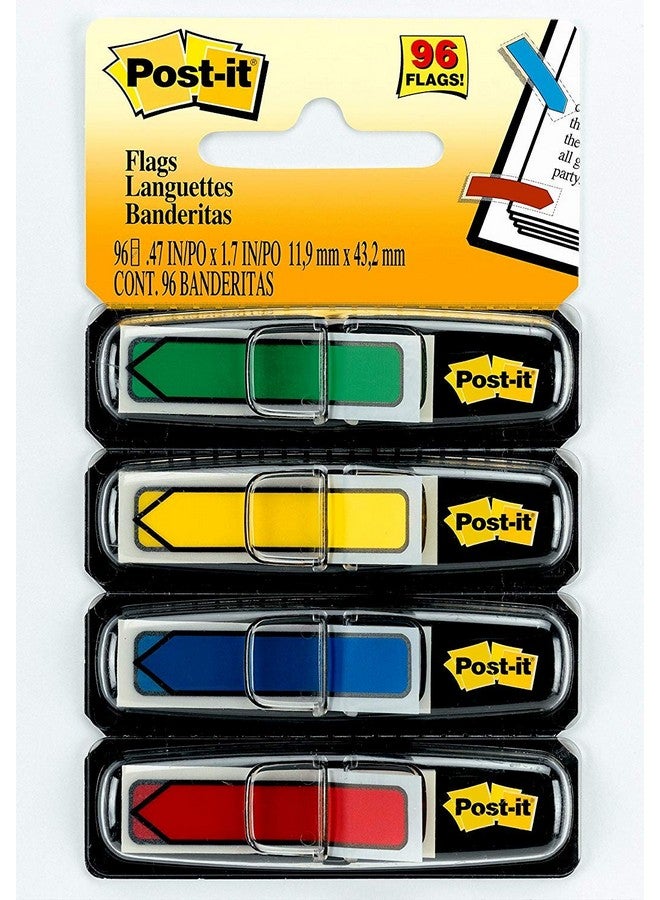 Post-it Arrow Flags Assorted Primary Colors.47 In. Wide 24/Dispenser 4 Dispensers/Pack (684Arr3) (5) - Image 5