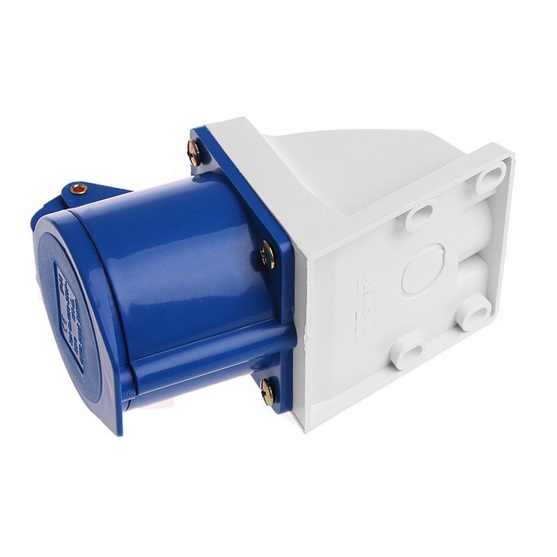 32 Amp 3-Pin Industrial Waterproof Socket - Image 3