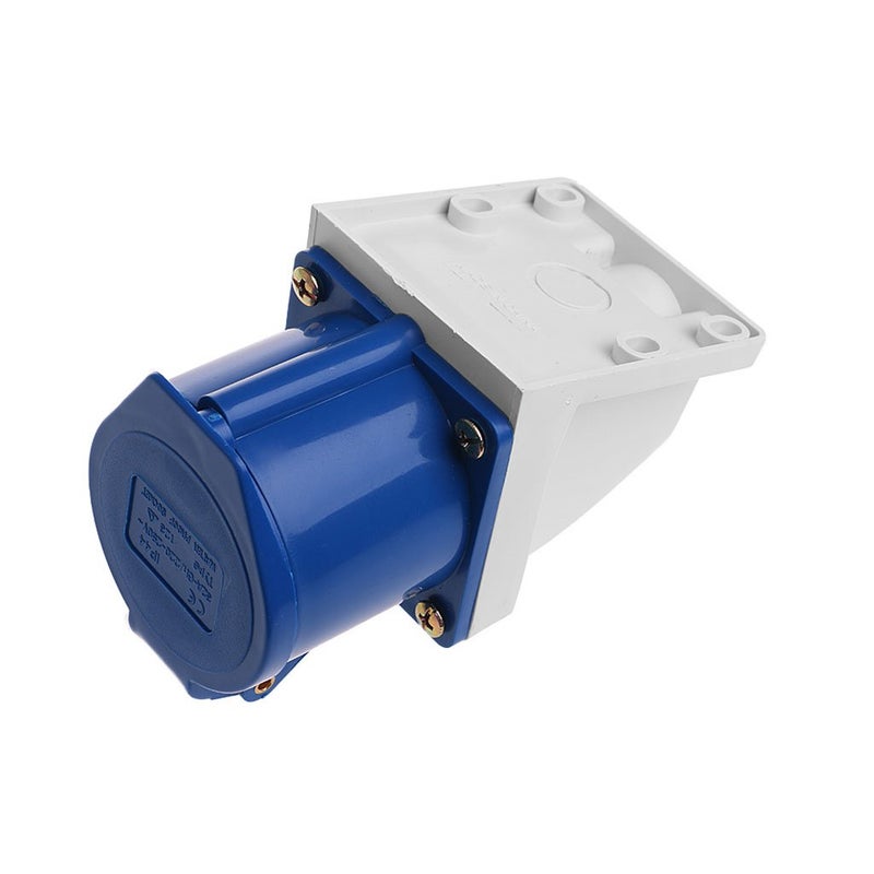 32 Amp 3-Pin Industrial Waterproof Socket - Image 5