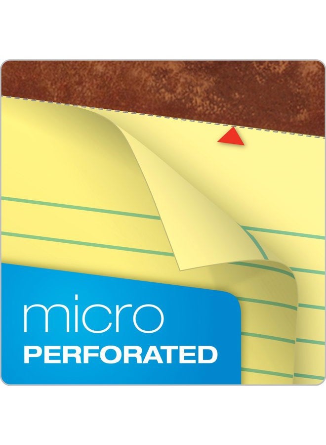 TOPS 5 x 8 Legal Pads, 12 Pack, The Legal Pad Brand, Narrow Ruled, Yellow Paper, 50 Sheets Per Writing Pad, Made in the USA (7501) - Image 4