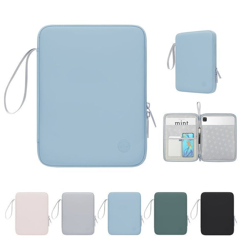 Portable Tablet Laptop Bag, iPad Storage, New Style, Waterproof, Shockproof, Leather Feel, Suitable for Men and Women - Image 2