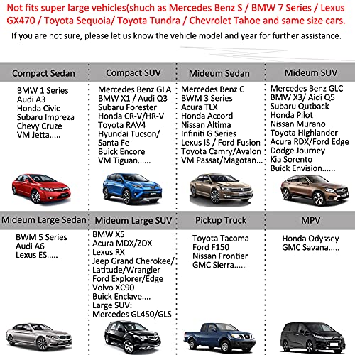 Black Panther أغطية مقاعد السيارة بانثر الأسود، 1 زوج من واقيات مقاعد السائق بدون جوانب مع دعم قطني وأغطية مسند الرأس (رمادي) - Image 5