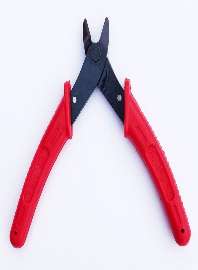 Multitec Industries Ltd Multitec 6 Alloy Steel Nippers and Micro Shears (Red) - Image 3