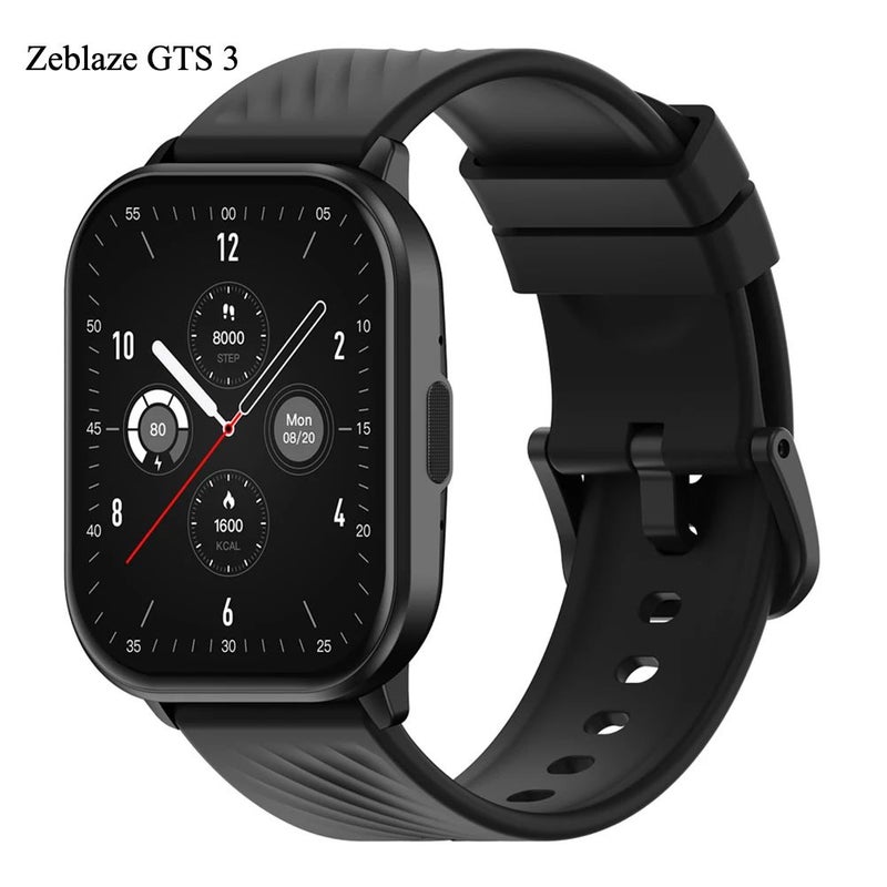 زيبليز ساعة ذكية Zeblaze GTS 3 - أسود - Image 1