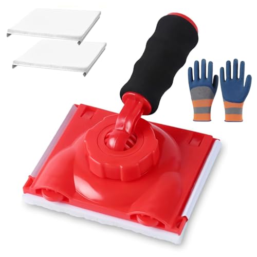 Serplex® Paint Edge Trimmer Plus with Two Replace Pads & Work Gloves, Corner Walls & Ceilings Pad Painter, Edge Painting Tool Corner Trimmer, Paint Applicator for Wall Painting, Wall & Ceiling Trim - Image 1