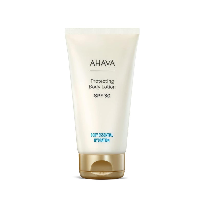 AHAVA Protecting Body Lotion SPF30 Ideal body lotion for sun exposure lightweight saturated providing Broad Spectrum high UVAB protection AntiAging antioxidant with Osmoter 51 FlOz