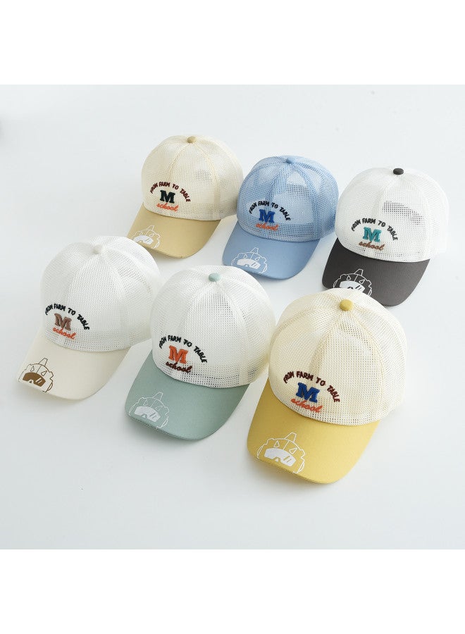 Bumblebee kids Sun Hat For Boys & Girls, Breathable Outdoor Sports Cap For Students - Image 3