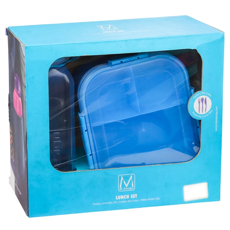 أم-ديزاين طقم غداء أزرق من إم ديزاين - 0942 - Image 2
