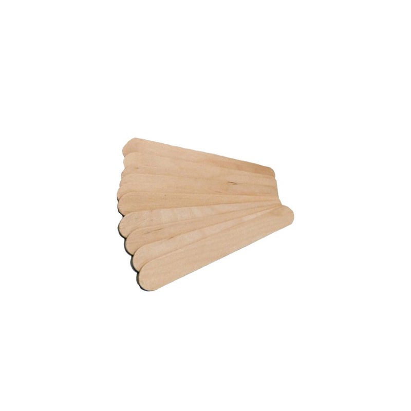 Vivid Wooden Disposable Tongue Depressor – For Medical, Dental, Orthodontic Practices – Single Use – Pack of 500 - Image 1