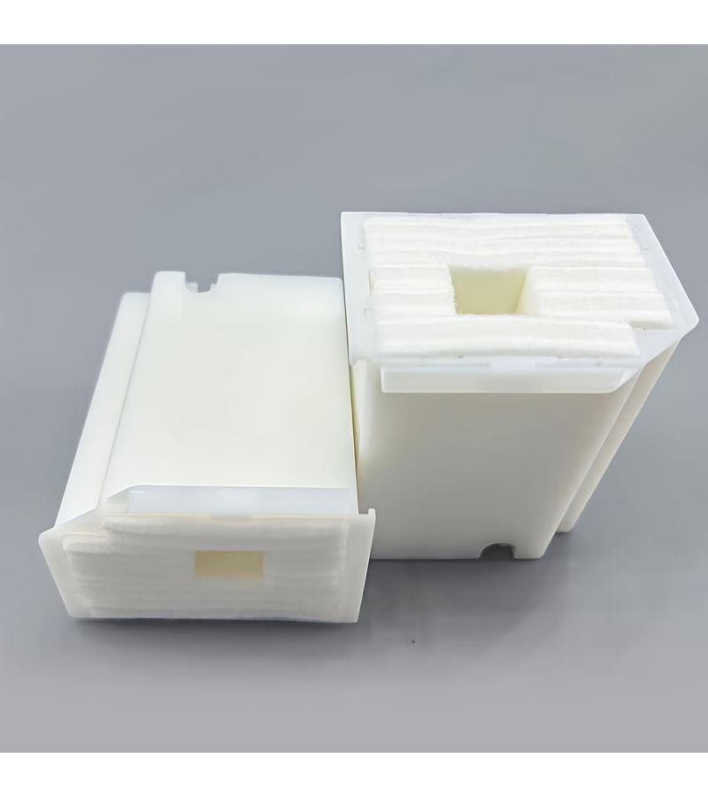 2 قطعة صندوق جمع حبر النفايات الإسفنجي البلاستيكي متوافق مع طابعات Epson L1110 L1118 L1119 L1218 L1219 L1258 L1259 L3100 L3101 L3106 L3110 L3115 L3116 L3117 L3118 L3119 L3150 L3151 L3156 L3160 L3190 L3200 L3210 L3218 L3253 L3260 - Image 4