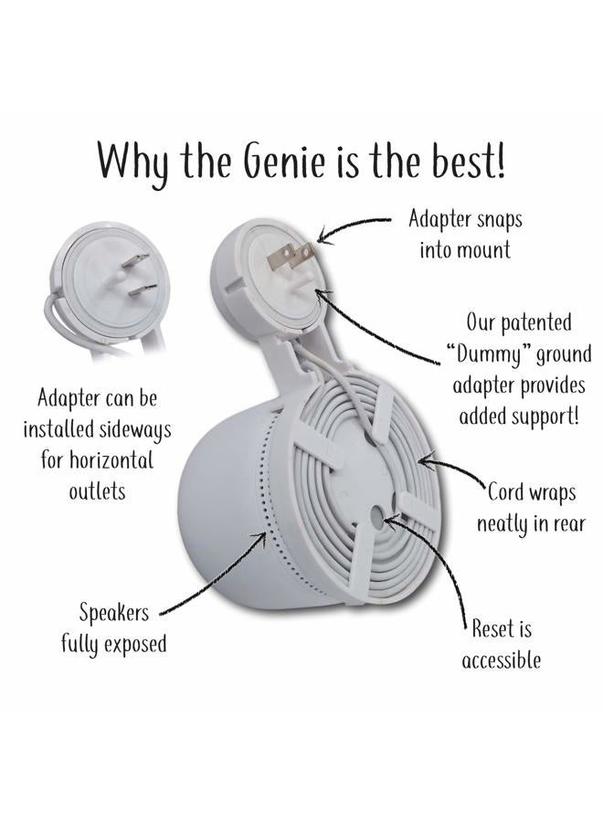 Mount Genie نقطة واي فاي Nest 1-Pack بيضاء - Image 5