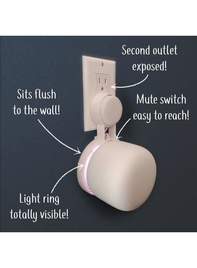 Mount Genie نقطة واي فاي Nest 1-Pack بيضاء - Image 4