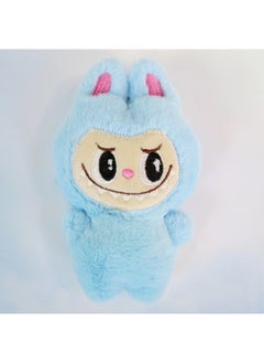 Generic Cute Dress-up Labub Doll Labub Plush Toy Keychain Pendant Schoolbag Pendant Doll-Color:Lake Blue Opp Bag Individually Packaged  - Image 1
