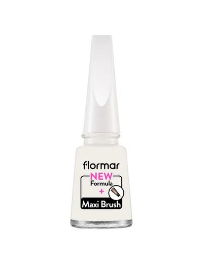flormar Nail Enamel - 319 White Dance New 319 White Dance New