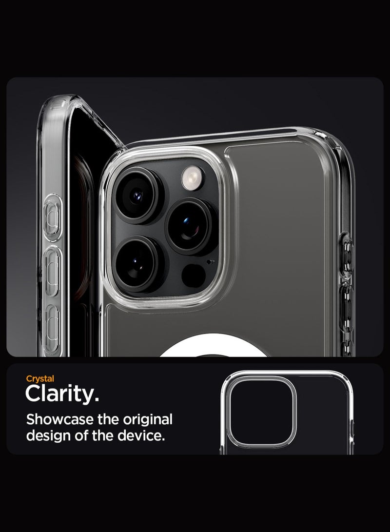 Spigen Ultra Hybrid MagFit for iPhone 16 Pro Case Cover with MagSafe (2024) - White - Image 4