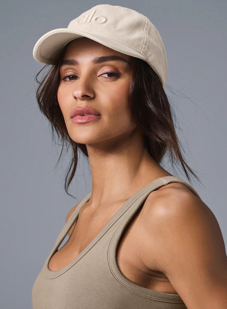 Alo Yoga Fashionable and Leisure Spring/Summer Outdoor Sports Embroidered My Letter Duck Tongue Hat Baseball Hat - Image 2