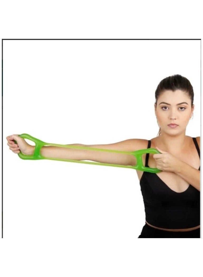 جهاز تمارين جيل إكسباندر، شريط نحت الجسم، يشد الذراعين والوركين والبطن والفخذين - Image 4