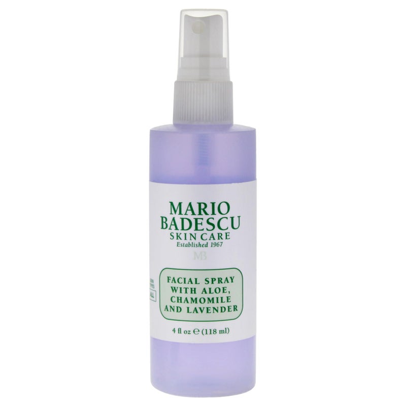 Mario Badescu Facial Spray with Aloe, Chamomile and Lavender for All Skin Types | Face Mist that Hydrates and Restores Balance & Brightness | 4 FL OZ - Image 1