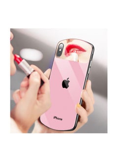 Glass Phone Case for iPhone, Makeup Mirror Back Cover with Screen Guard - White - pzsku/Z5FDC09E40B673D937723Z/45/_/1713778921/7853835d-1b33-4f33-95a8-ba058202f201