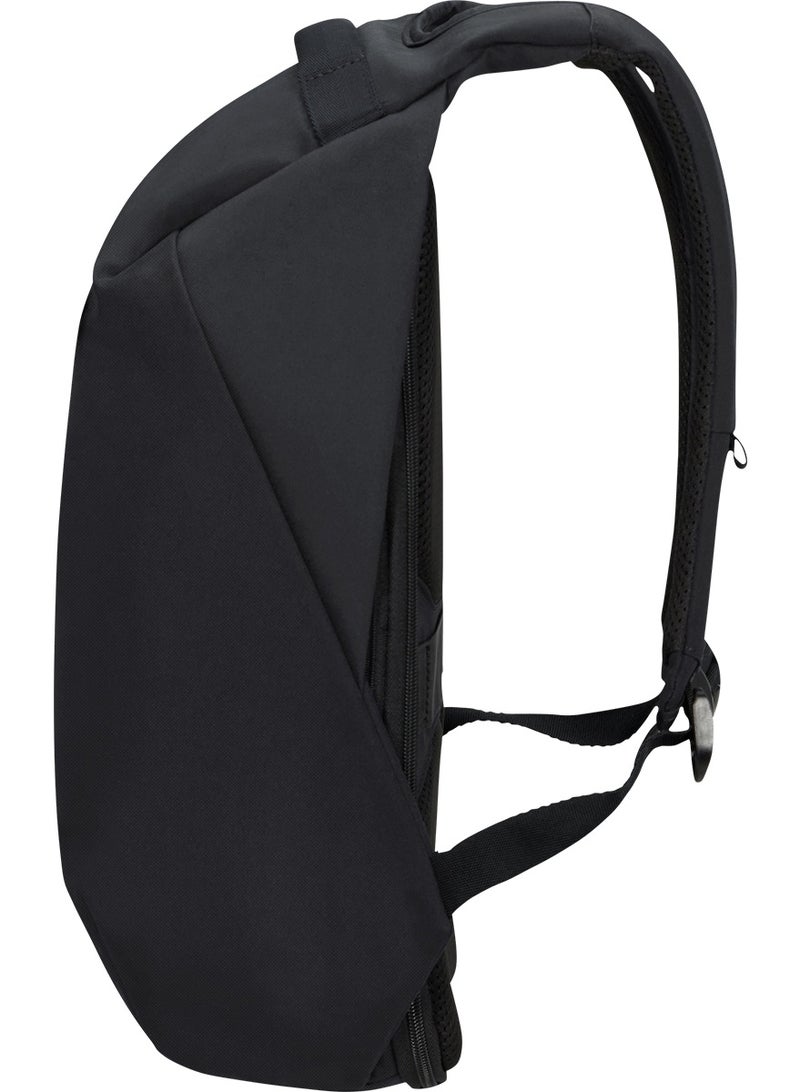 Samsonite Securipak 15.6" Laptop Backpack Polyester, Black|Ergo Back & Shoulder|RFID Protection|Bottle Holder|Smart Sleeve|Back Open Design|Anti-Cut Lining - 2 Years International Warranty - Image 2