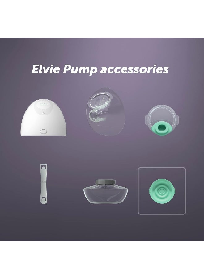 elvie Elvie Pump Breast Pump Seals | 2 Pack | Breastfeeding Accessories for Breastmilk Storage and Breast Pumps | Breast Pumps and Breast Feeding Essentials  - Image 3