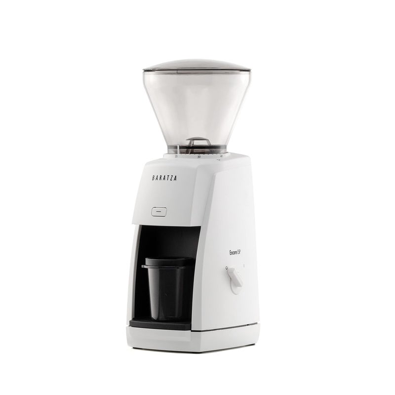 BARATZA Encore ESP 230V Electric Espresso Coffee Bean Grinder, Dual-Range Burr, White - Image 1