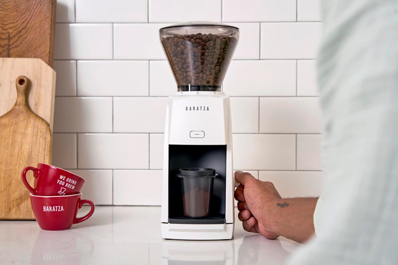 BARATZA Encore ESP 230V Electric Espresso Coffee Bean Grinder, Dual-Range Burr, White - Image 5