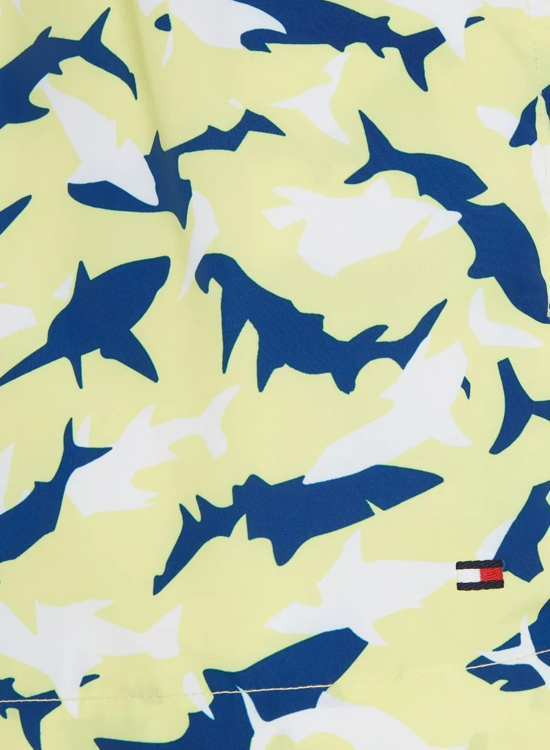 TOMMY HILFIGER Short Printed Swim Shorts