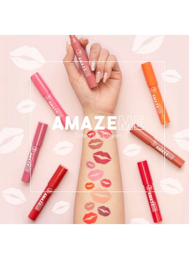 جي كات بيوتي - Jcat Beauty 1 Professional [Amc109: Dear Universe] طلاء الشفاه Amaze Me Tinted Lip + حقيبة بسحاب مجانية - Image 1
