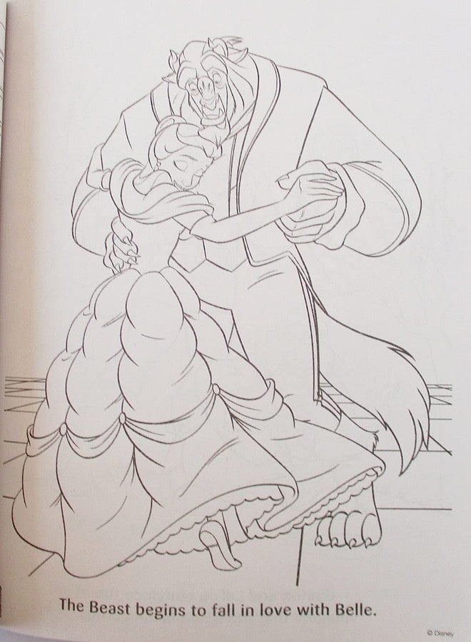 Parragon Disney Beauty and The Beast Design and Doodle - Image 2
