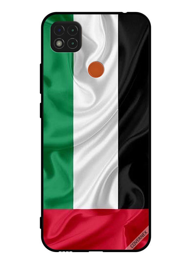 Covernex Protective Case Cover For Xiaomi Redmi 9C UAE Flag Cloth  - Image 1