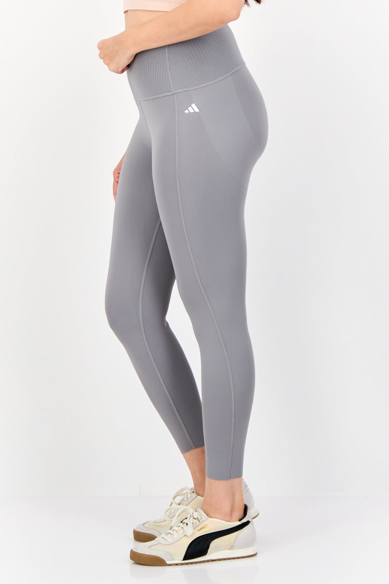 Adidas Women Sportswear Fit Super High Rise Training Leggings, Grey - Image 3