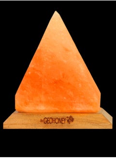 GEOHONEY Geohoney - Himalayan Salt Lamp with USB Mini Pyramid  - Image 4