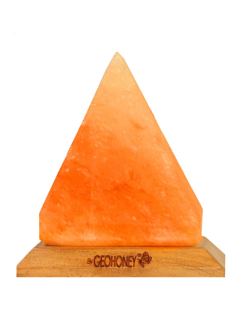 Geohoney - Himalayan Salt Lamp with USB Mini Pyramid - Image 1